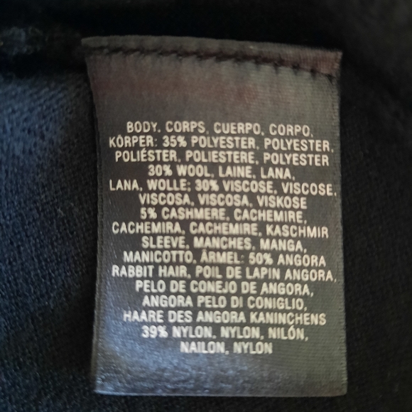 Anthropologie Leifsdottir Sweater Blouse with Leopard Print Sleeves - Picture 7 of 7